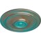 Ekena Millwork Small Classic Ceiling Medallion (Fits Canopies up to 10"), 40 1/4"OD x 3 1/8"P, Copper Green Patina CM40CLCGS - alternate 3